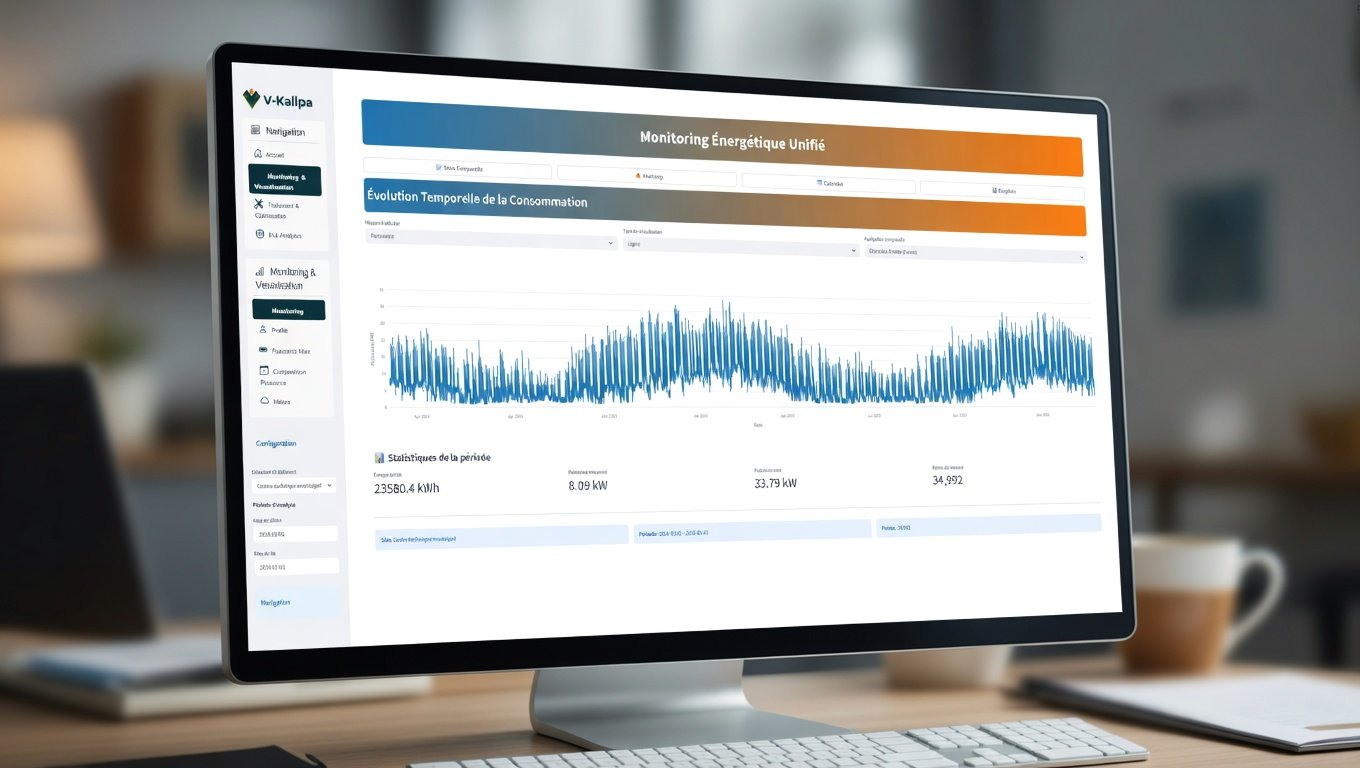 Suivi horaire multi-sites dans la plateforme V-Kallpa